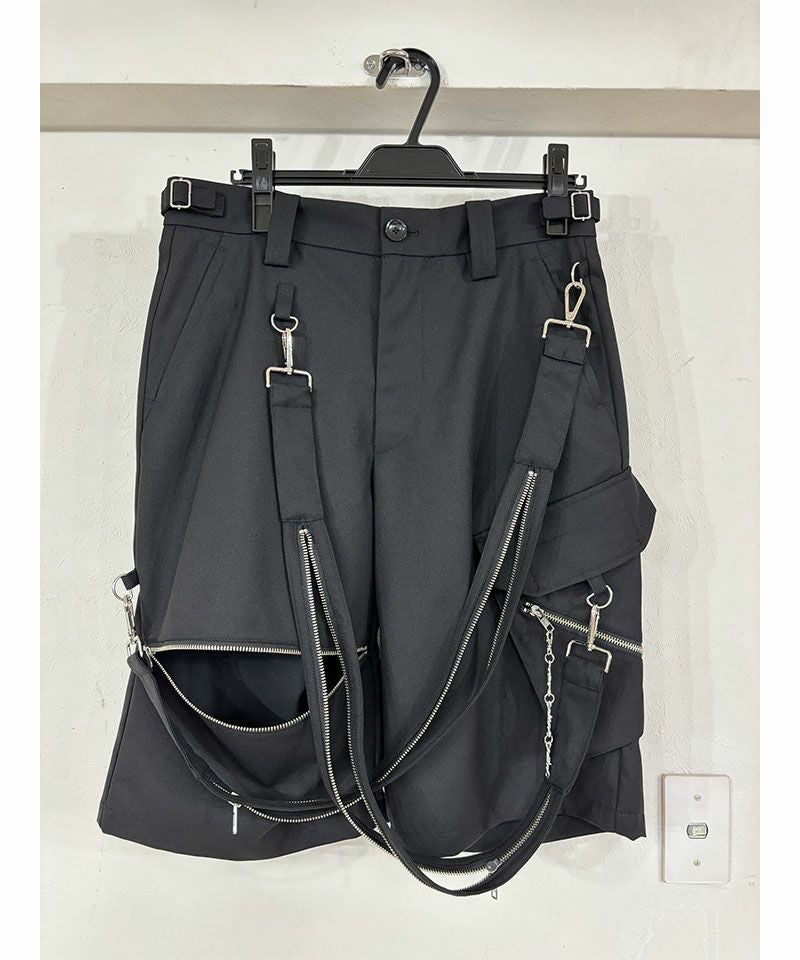 KIDILL＞TAILORED ZIP SHORT PANTS | MAKES ONLINE STORE