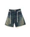 ＜KAMIYA＞Distressed Denim Wrap Skirt
