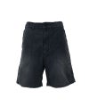 ＜KAMIYA＞Distressed Moleskin Shorts
