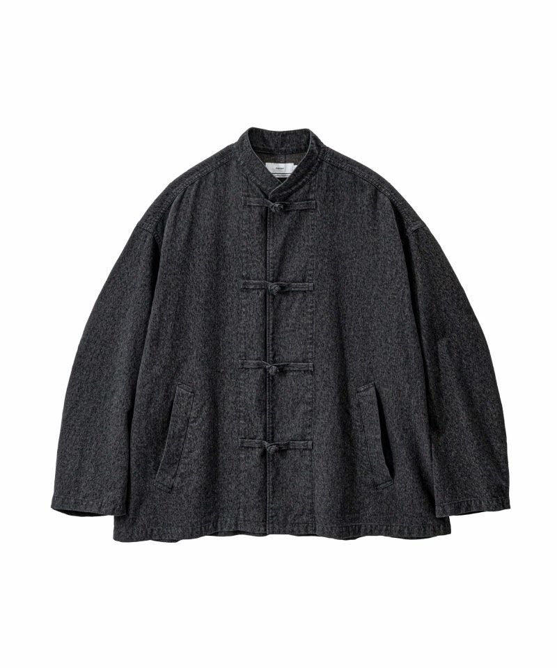 ジャケット・アウター Graphpapaer 26SS Kung-Fu Jacket Graphpaper＞Sulfur Dyed Gabardine Kung-Fu Jacket | MAKES ONLINE STORE
