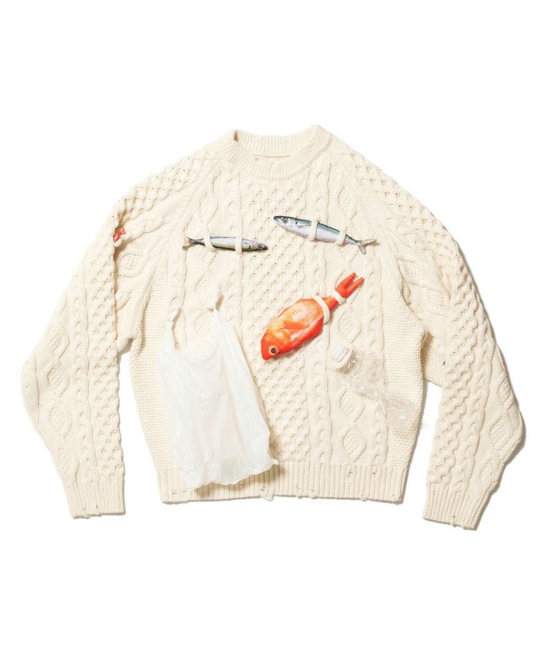doublet＞CAUGHT IN THE CABLE FISHERMAN KNIT | MAKES ONLINE STORE