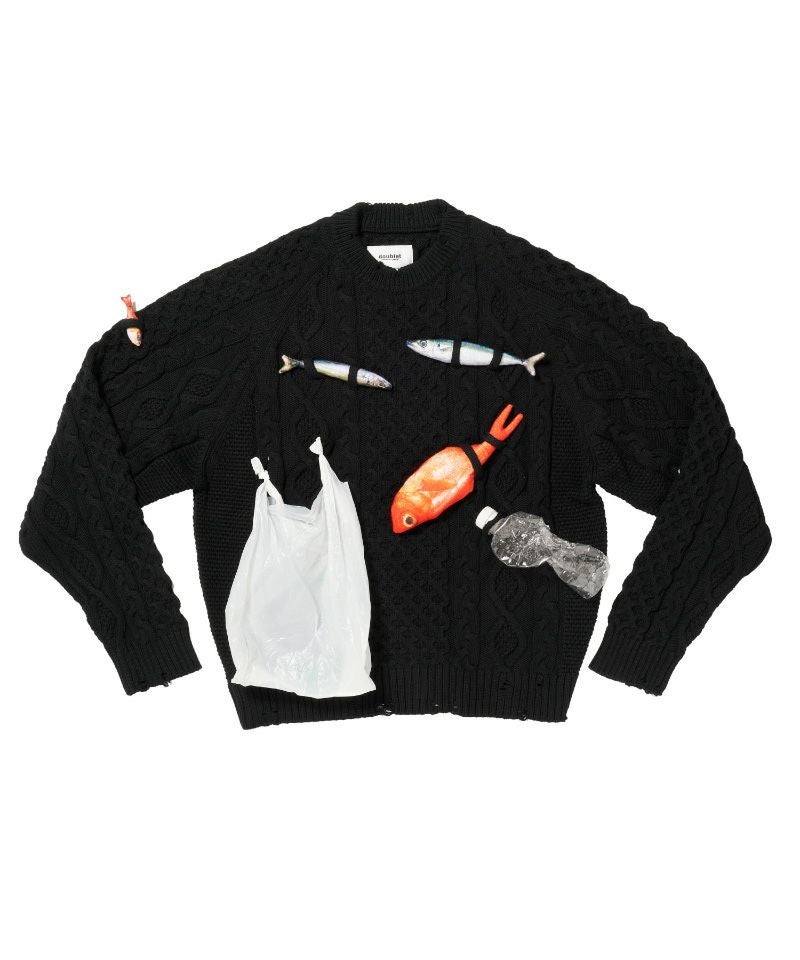 doublet＞CAUGHT IN THE CABLE FISHERMAN KNIT | MAKES ONLINE STORE