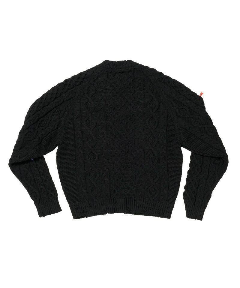 doublet＞CAUGHT IN THE CABLE FISHERMAN KNIT | MAKES ONLINE STORE