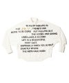 ＜doublet＞KINMEDAI LINE MESSAGE SHIRT