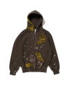 ＜doublet＞MOSS-GROWN EMBROIDERY HOODIE