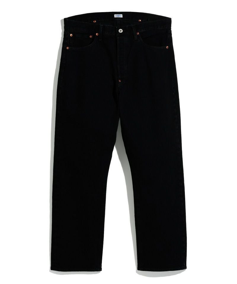 ＜FOUNDOUR＞BLACK DENIM PANTS 37 TYPE