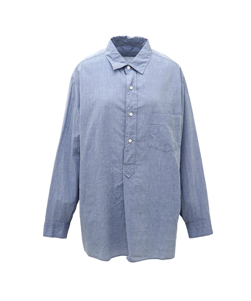 Hard Twist Chambray Grandpa Shirt
