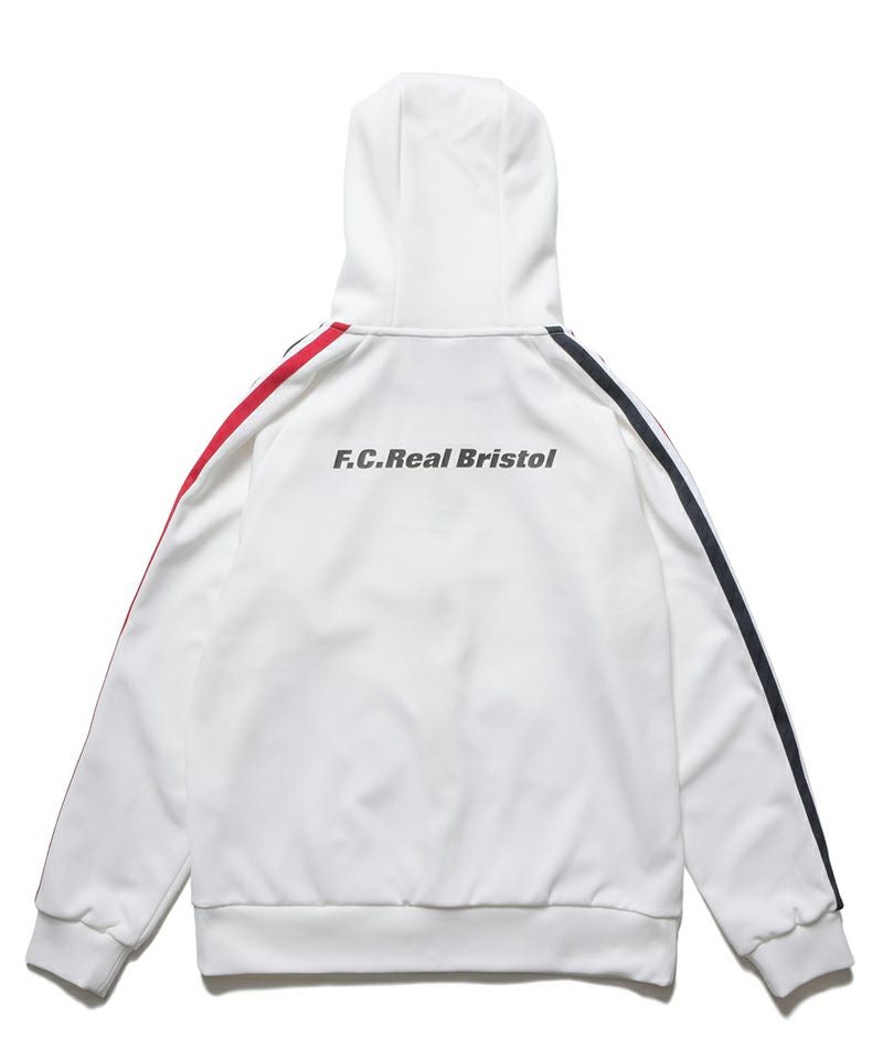 最終価格　F.C. Real Bristol ホワイト フード　パーカー XL F.C.Real Bristol＞TRAINING TRACK ZIP-UP HOODIE | MAKES ONLINE STORE