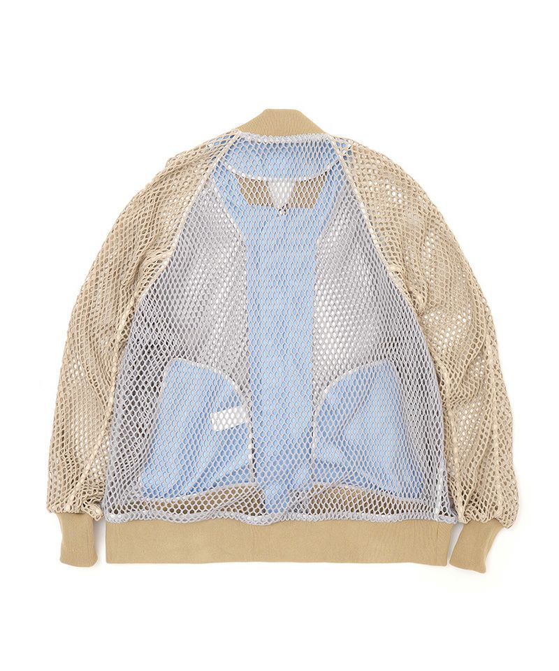 FACETASM＞FISHNET STUDIUM JACKET | MAKES ONLINE STORE