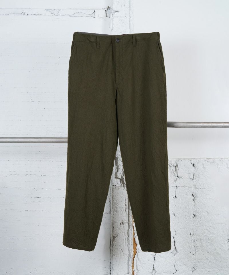 ＜MASSES＞SHRINK SIDE ELASTIC PANTS