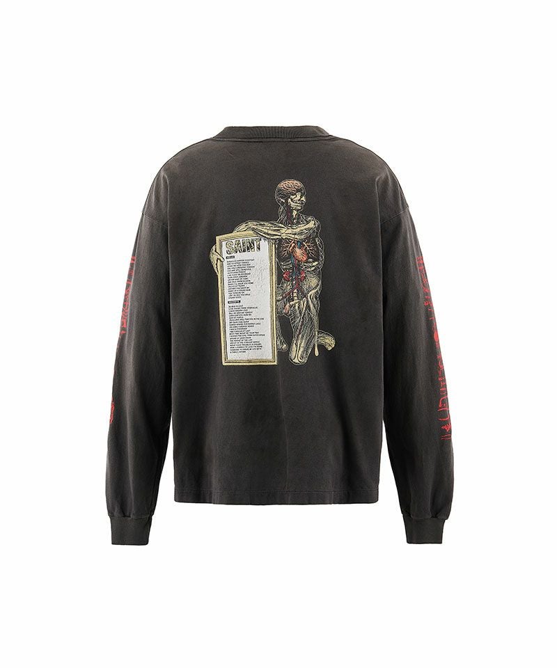 SAINT MICHAEL＞LS T-SHIRT/HEAD/BLACK | MAKES ONLINE STORE