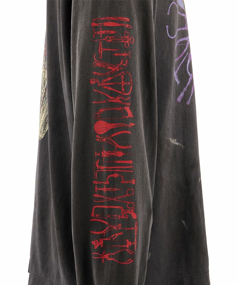 SAINT MICHAEL＞LS T-SHIRT/HEAD/BLACK | MAKES ONLINE STORE