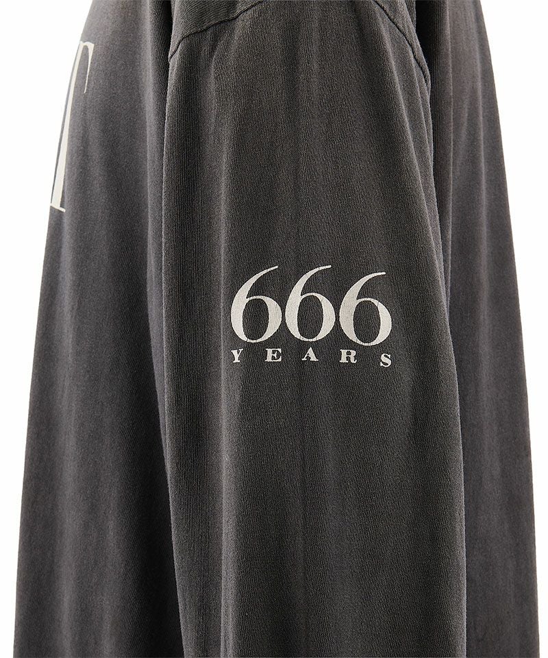 SAINT MICHAEL＞LS T-SHIRT/SAINT 666/BLACK | MAKES ONLINE STORE
