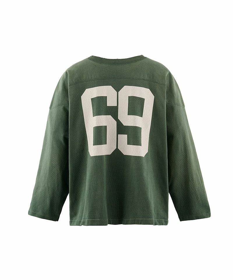 SAINT MICHAEL＞FOOTBALL SWEAT/WILD GOD/GREEN | MAKES ONLINE STORE