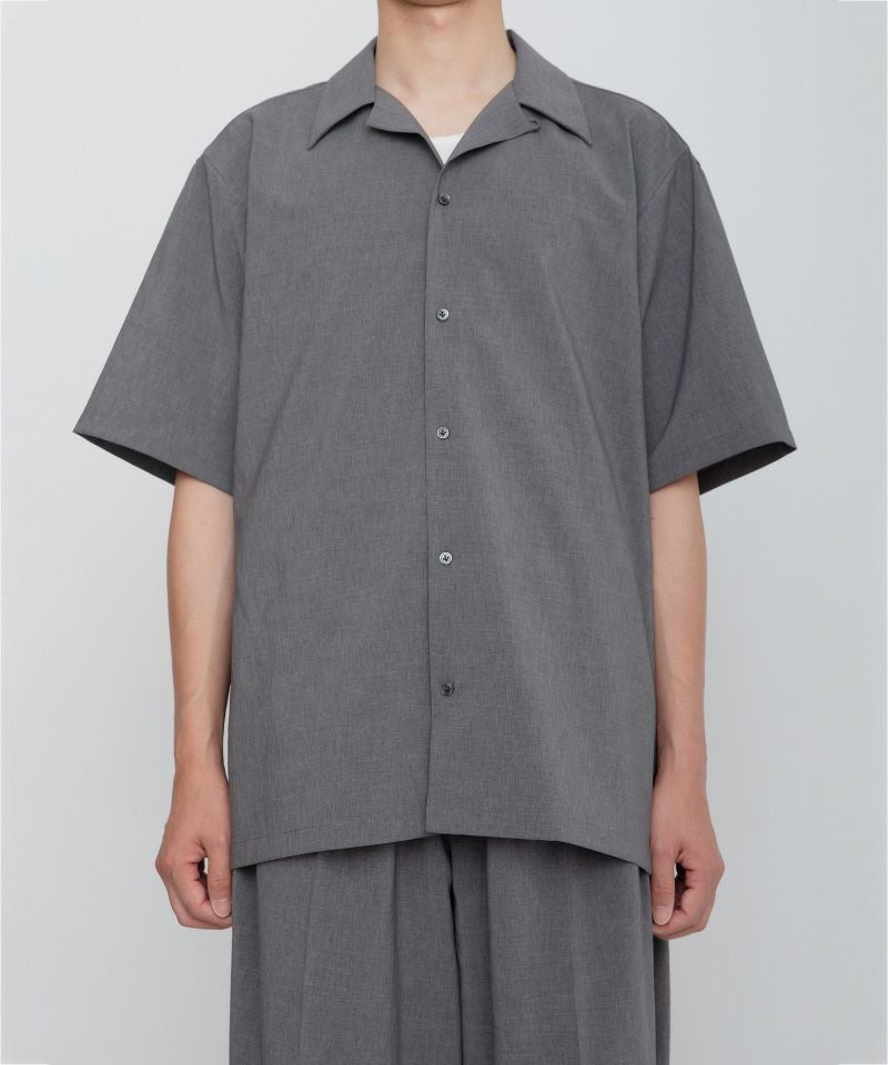 RAINMAKER＞OPEN COLLAR SHIRT | MAKES ONLINE STORE