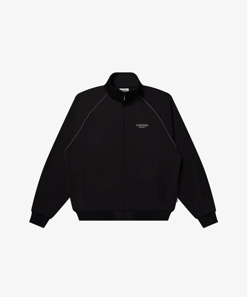 REFLECTIVE SPORT POLY TRACK JACKET