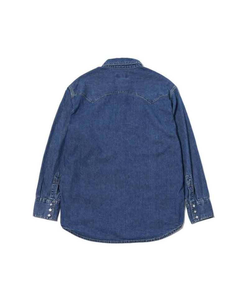 MASSES＞DENIM SHIRT H.WASH | MAKES ONLINE STORE