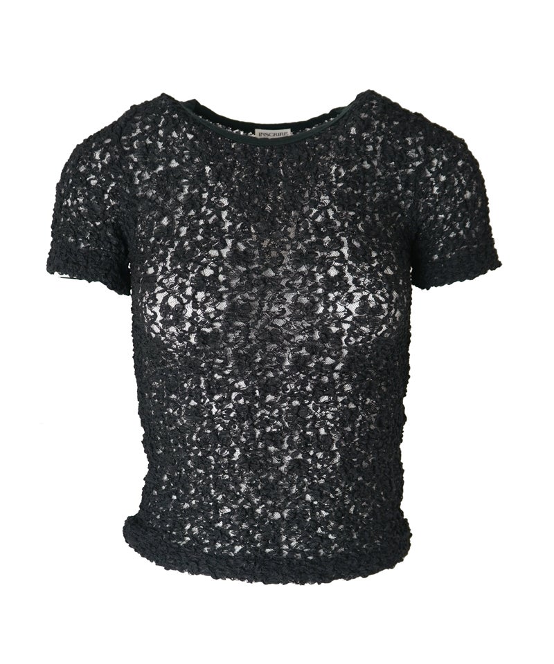 INSCRIRE＞Strech Lace T-Shirt | MAKES ONLINE STORE