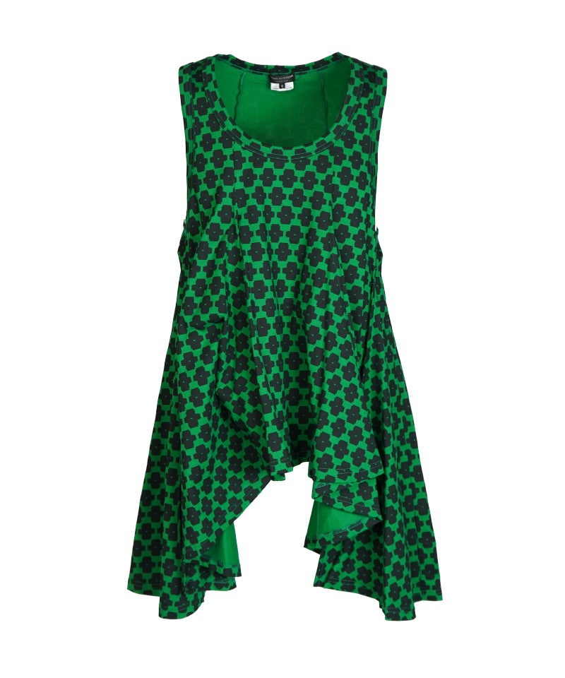 ＜COMME des GARCONS HOMME PLUS＞綿天竺オンプリント６Ａ柄 ノースリーブ