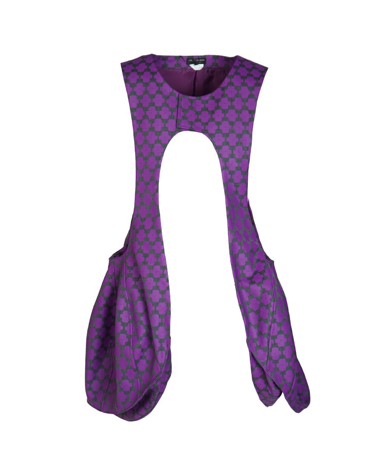 ＜COMME des GARCONS HOMME PLUS＞ウール／エステルヘリンボーンオン顔料プリント6-B柄