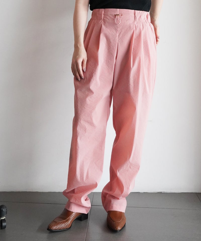 Mame Kurogouchi＞Stretch Drawcord Trousers | MAKES ONLINE STORE