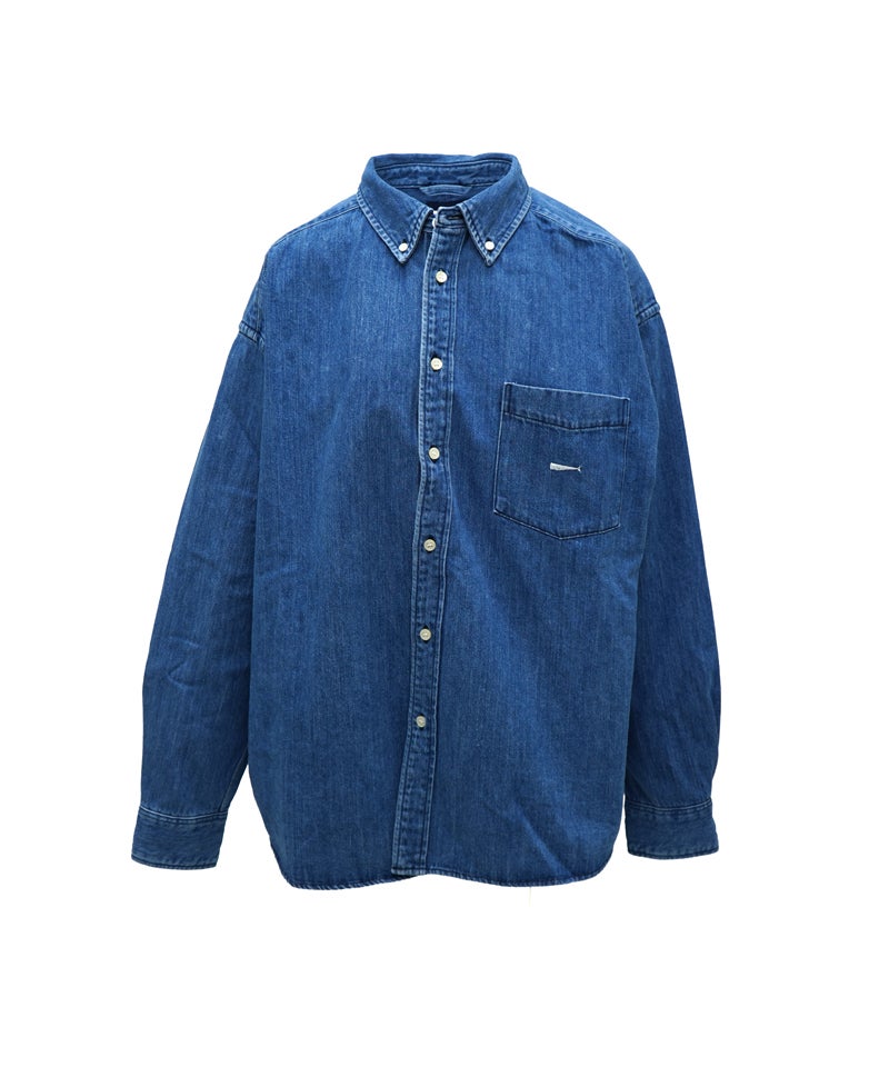 DESCENDANT＞ALLEN DENIM LS SHIRT | MAKES ONLINE STORE