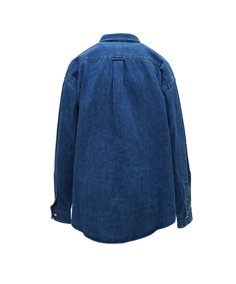 DESCENDANT＞ALLEN DENIM LS SHIRT | MAKES ONLINE STORE