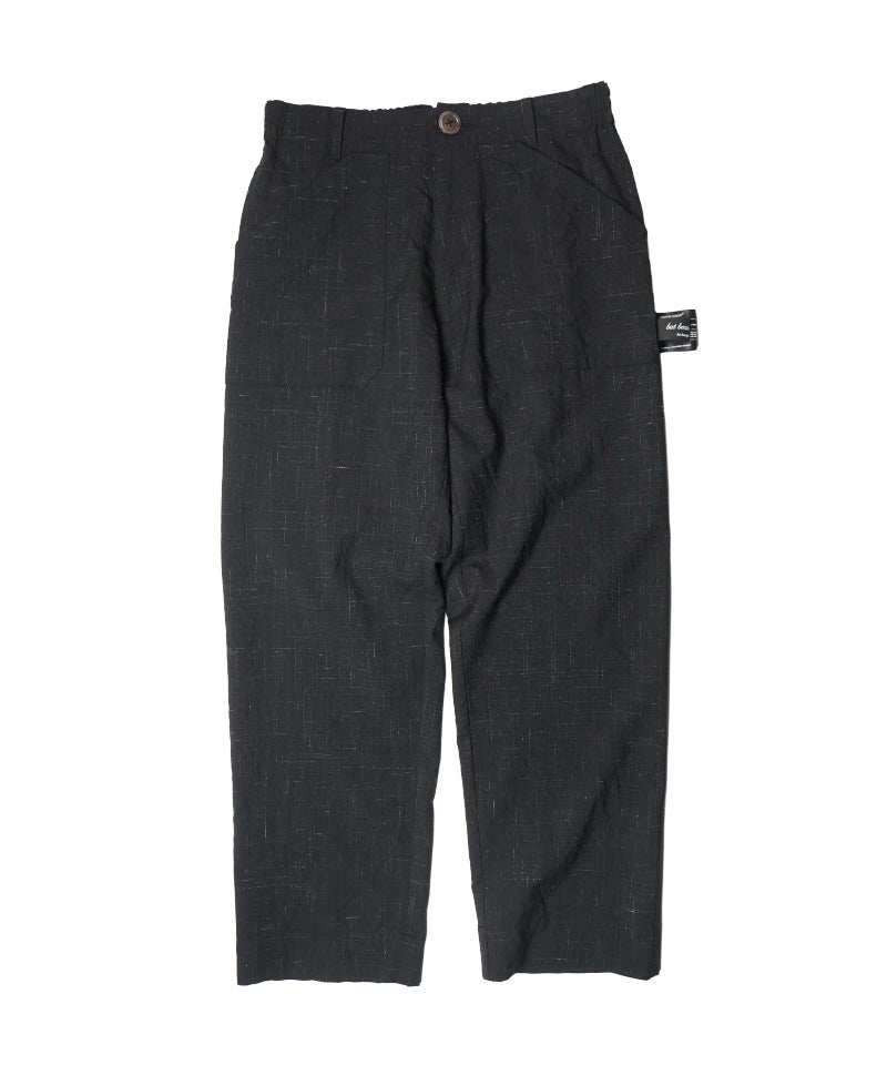  ＜UNDERCOVER＞ウール・リネンカスリパンツ