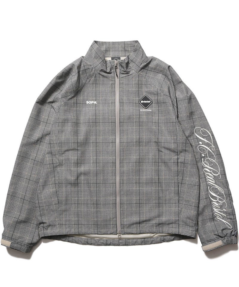 F.C.Real Bristol＞PLAID VENTILATION PRACTICE JACKET | MAKES ONLINE
