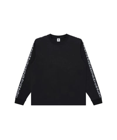 BlackEyePatch＞KANJI SLEEVES EMBROIDERED L/S TEE | MAKES ONLINE STORE