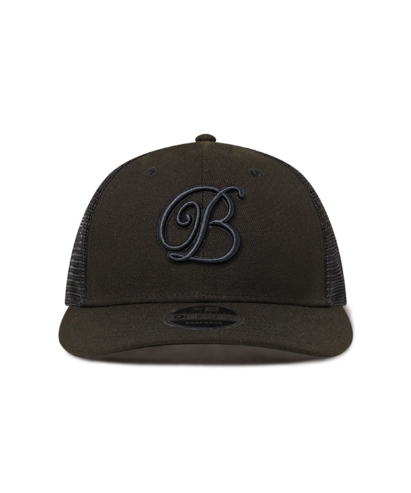 ＜BlackEyePatch＞B EMBLEM NEW ERA MESH CAP