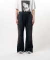 ＜KAMIYA＞“CRAYON FLAME” Bootcut Sweat Pants