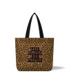 ＜BlackEyePatch＞LEOPARD PATTERNED TOTE LARGE