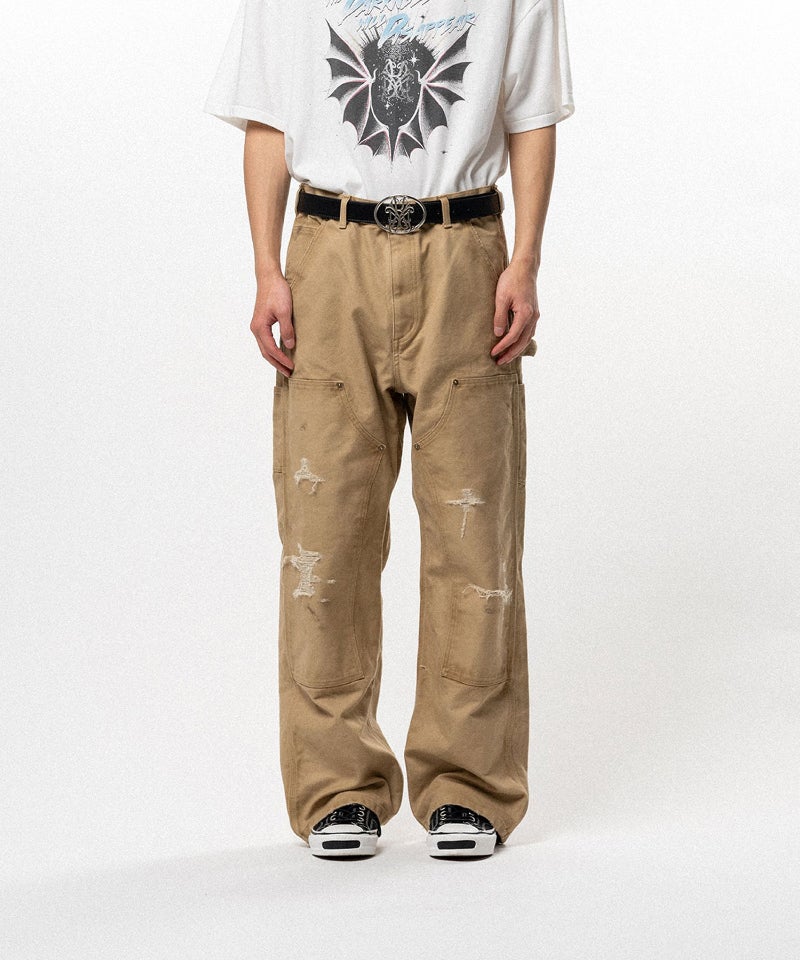 KAMIYA＞BORO Duck Painter Pants W | MAKES ONLINE STORE
