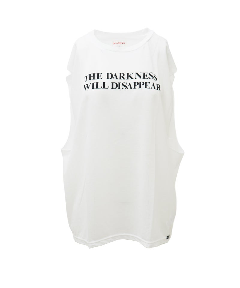 ＜KAMIYA＞Typography Sheer Jersey N/S Tee