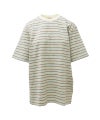 ＜AURALEE＞GRADIENT STRIPE JERSEY TEE