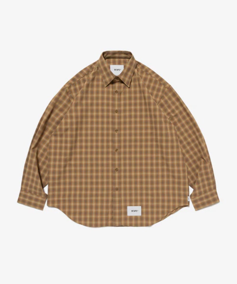 ＜WTAPS＞TXT 01 / LS /POLY.BROADCLOTH.TEXTILE.OF