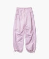 SILK LINEN POPLIN SNOW PANTS