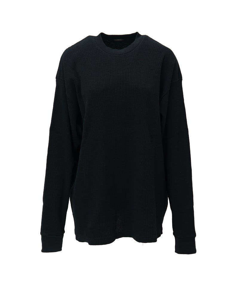 COMOLI＞コットンワッフル 長袖Tシャツ | MAKES ONLINE STORE
