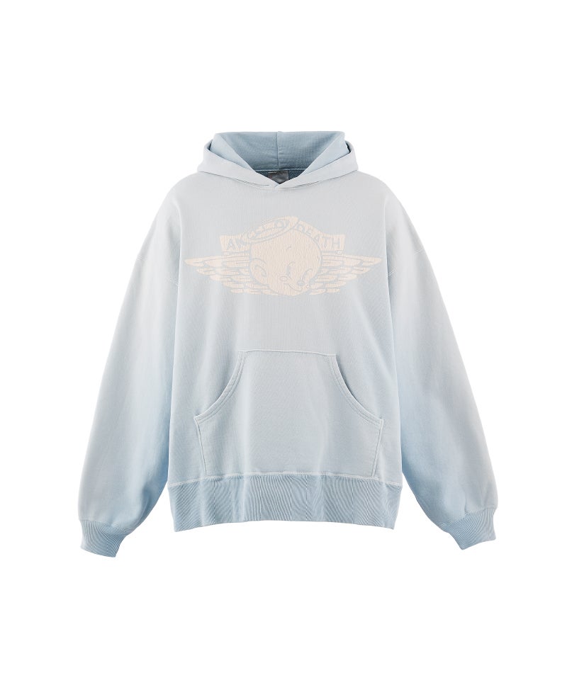 ＜SAINT MICHAEL＞HOODIE/BABY MICHAEL/SKY BLUE