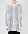 ＜LAD MUSICIAN＞TULLE EMBROIDERY LACE HOODED SH