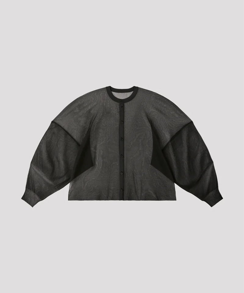 CASCADES LUCENT STAND COLLAR LONGSL SH