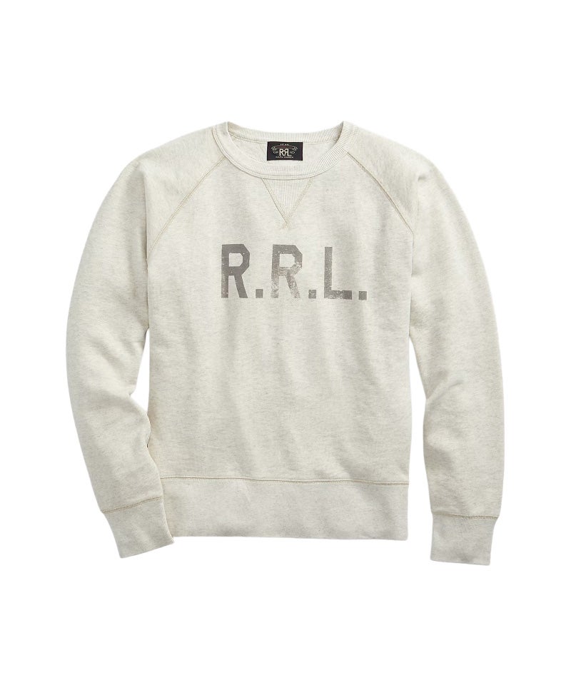 ＜RRL＞RAGLAN DBL V-LONG SLEEVE-PULLOVER (MNRRKNI16820134)