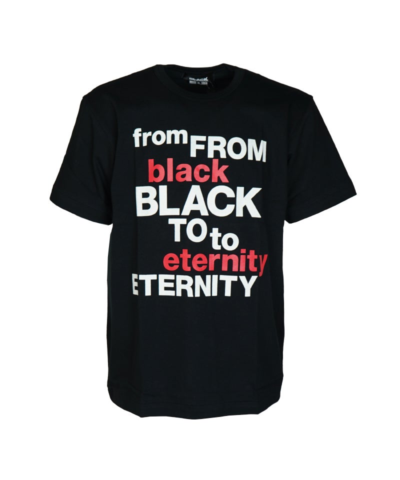 BLACK COMME des GARCONS＞綿天竺 Tシャツ (1Q-T003-052) | MAKES