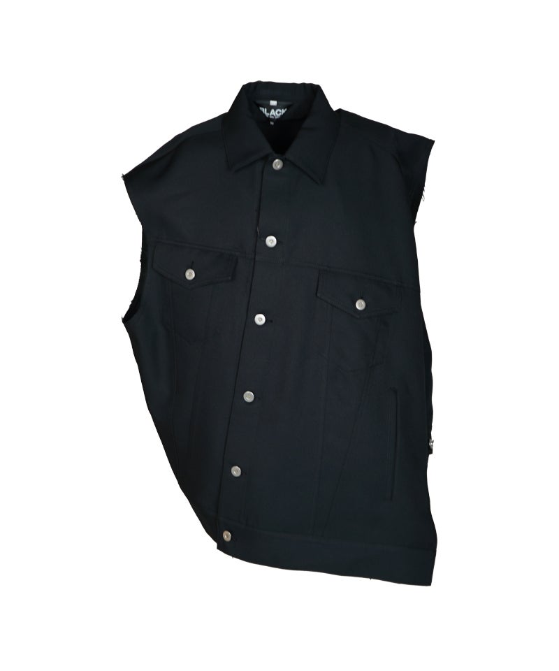 ＜BLACK COMME des GARCONS＞エステルツイルジャケット (1Q-J022-052)