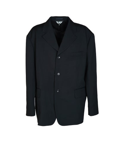 BLACK COMME des GARCONS＞ウールギャバジンジャケット (1Q-J019-052 