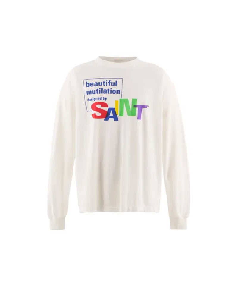 ＜SAINT MICHAEL＞LS TEE/BEAUTIFUL SAINT
