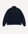 ＜A.PRESSE＞Vintage Light Weight Half Zip Sweatshirt