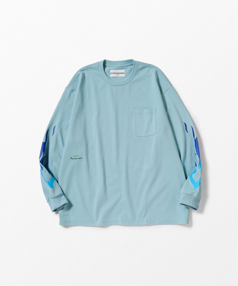 WHIZ LIMITED＞FIRE L/S TEE | MAKES ONLINE STORE