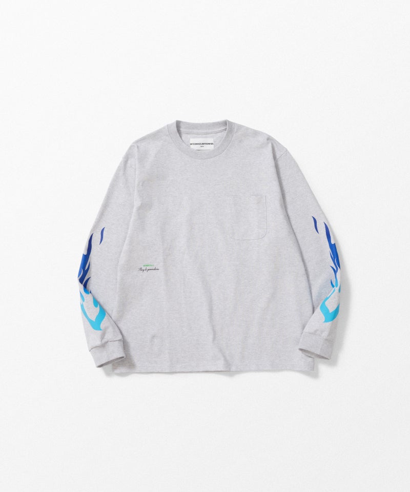 WHIZ LIMITED＞FIRE L/S TEE | MAKES ONLINE STORE